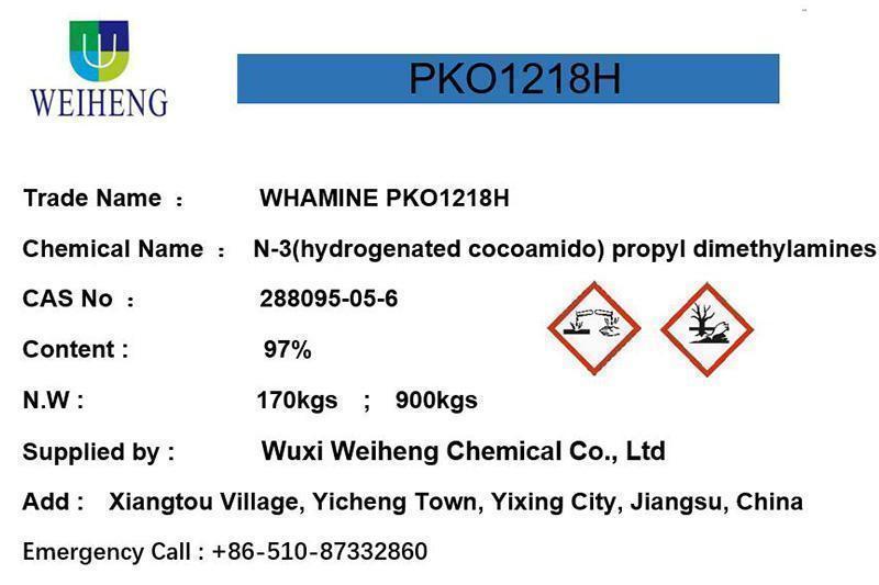 N-3 (hidrojene Cocoamido) propil Dimethylamines